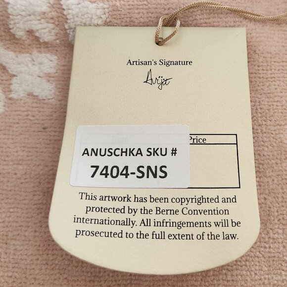 ANUSCHKA SUNSET PAISLEY HAND PAINTED LEATHER HANDBAG WITH CROSSBODY STRAP NEW - Picture 13 of 14